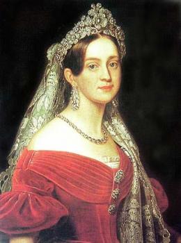 Joseph Karl Stieler : Duchess Marie Frederike Amalie of Oldenburg Queen of Greece